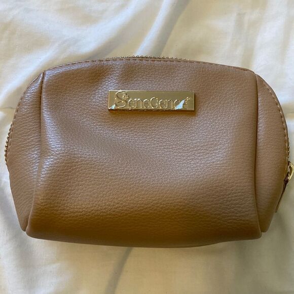 LipSense Handbags - Senegence‎ beige pebble finish  - NWOT